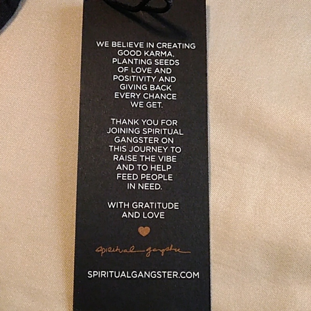 LAST ONE!!! Spiritual Gangster tee - Picture 3 of 5